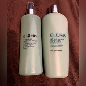 ELEMIS Lavender Toner 6.7 oz and Muscle Soak 13.5 oz Duo